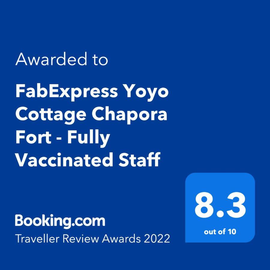 Fabhotel Yoyo Cottage With Pool - Nr Chapora Fort Вагатор Экстерьер фото